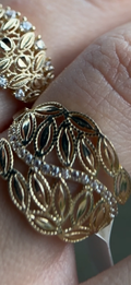 Anillo 10 k con circonia