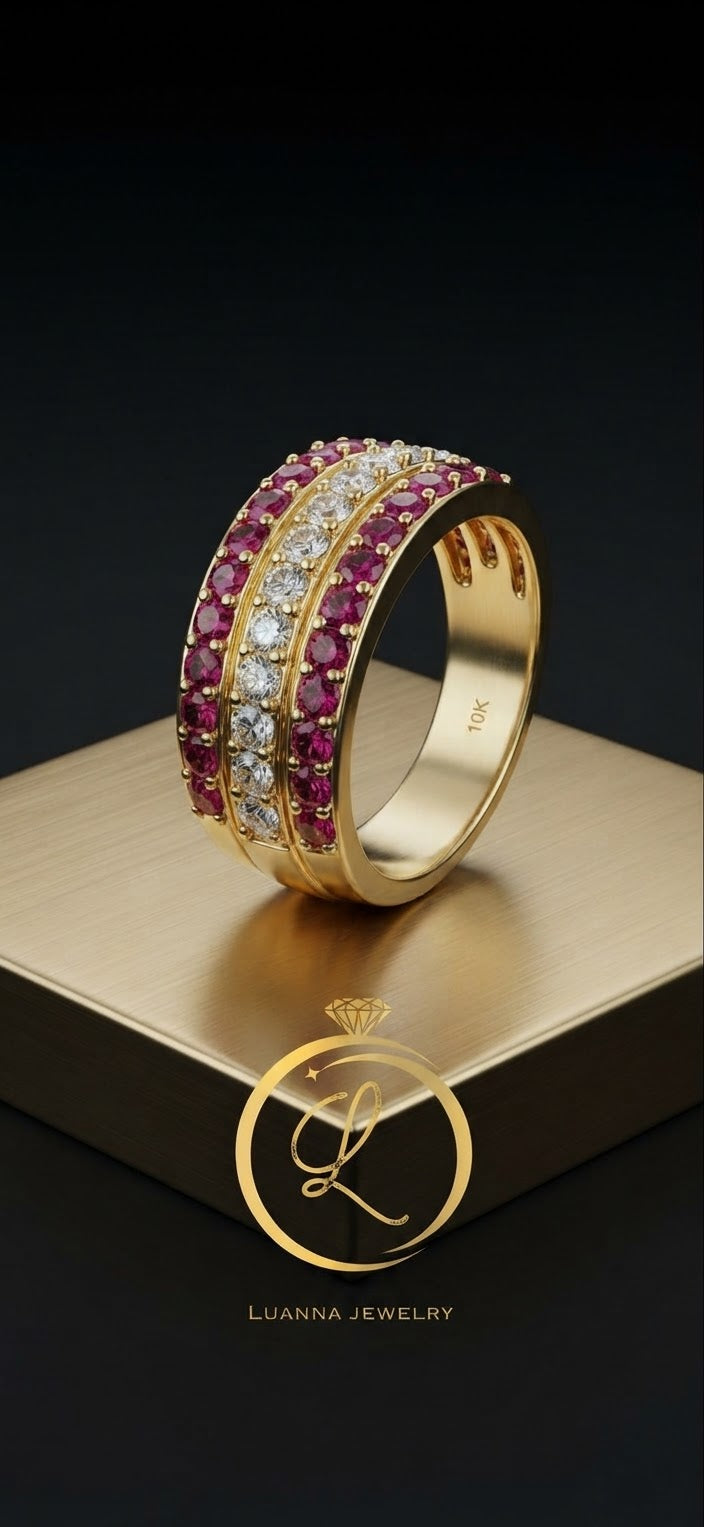 Anillo de circonia