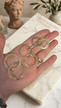 Argollas versace